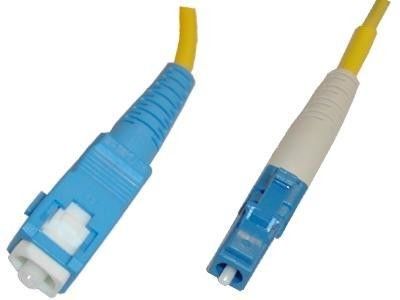 1M 2M 3Mの単一モード繊維のパッチ・コードSC/UPC - LC/UPC G652D SM SXのジャンパー