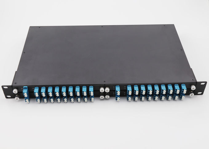 1470 | UPGの港が付いている1つのタイプに付き1610nm CWDMの多重交換装置のラック マウント4つ