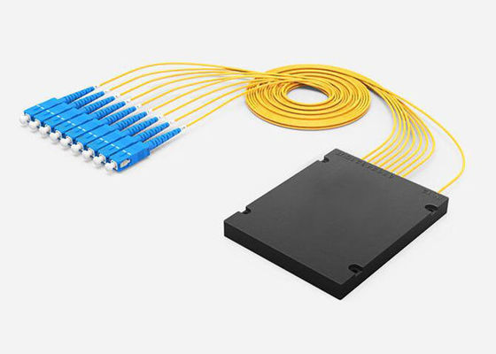低い挿入損失の光ケーブルのディバイダー、低いPDL 1x8 PLCのディバイダーのABS管2.0mm 1Mケーブル サプライヤー