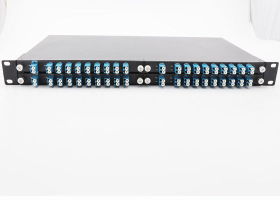 UPGの港1470が付いている1つのタイプに付きラック マウントCWDM Mux Demux 4つ- 1610nm波長 サプライヤー