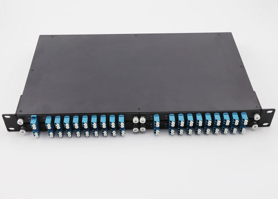 UPGの港1470が付いている1つのタイプに付きラック マウントCWDM Mux Demux 4つ- 1610nm波長 サプライヤー