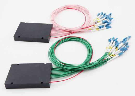 8チャネル100G DWDM Mux Demux UPGの港LC/UPCのコネクターは長さをカスタマイズしました サプライヤー